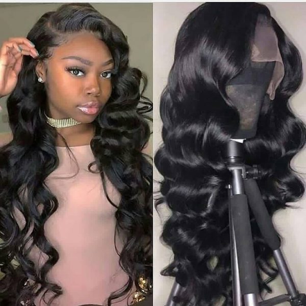 13x6 Lace Frontal Wig 30 Inch Body Wave 13X4 4X4 Lace Front Wigs Human Hair Loose Wave Virgin Brazilian 180 Density For Women