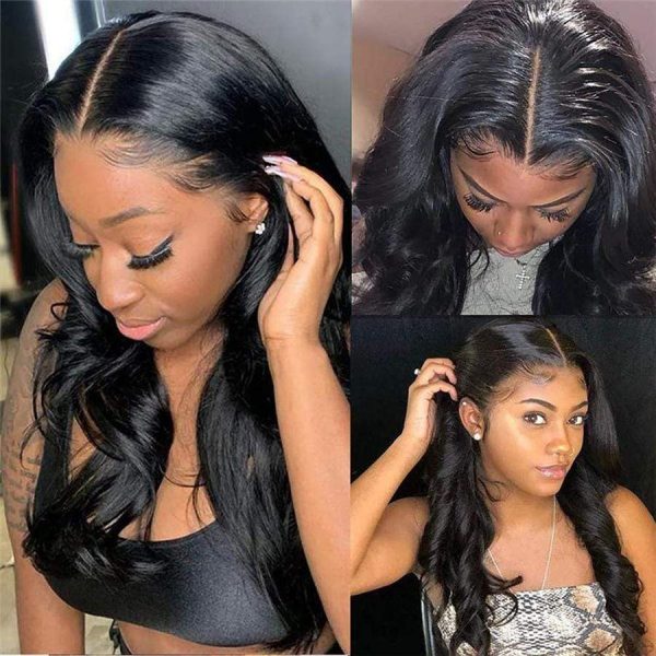13x6 Lace Frontal Wig 30 Inch Body Wave 13X4 4X4 Lace Front Wigs Human Hair Loose Wave Virgin Brazilian 180 Density For Women - Image 3